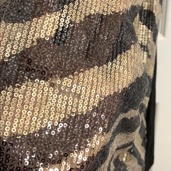 💜 See through glitter tank top. Small - Picture 2 of 4